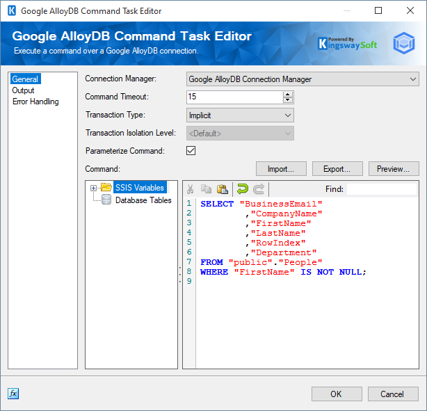 Google AlloyDB Command Task - General.png